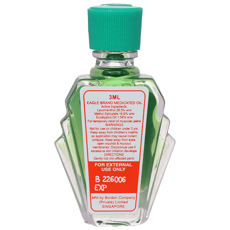 Dầu gió xanh Con Ó chai 24ml - 29
